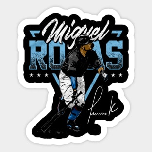 miguel rojas triangle name Sticker